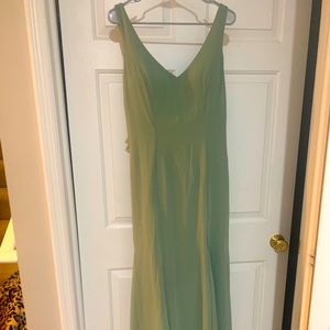 Ivy colored bridesmaid dress, never worn